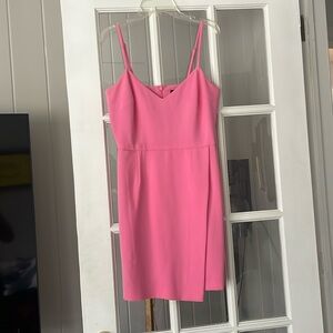 French Connection Pink Asymmetrical Dress